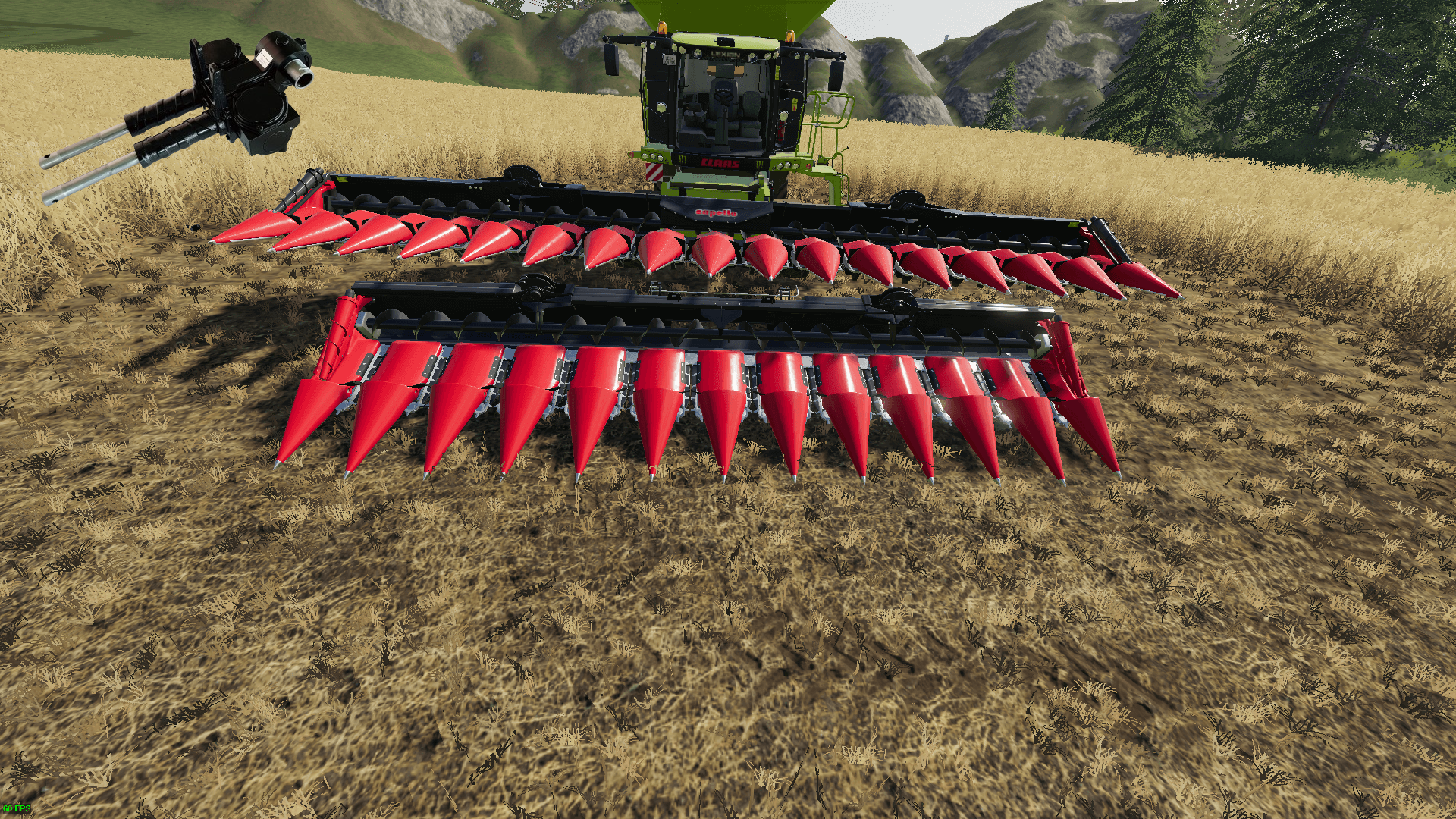 Aluminiowa przekładnia hedera do kukurydzy do kombajnu zbożowego